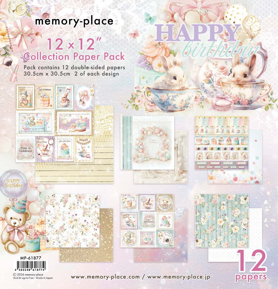 Memory Place - Happy Birthday 12x12 Collection
