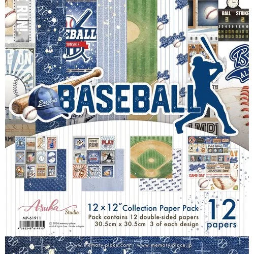 Memory Place - Baseball 12x12 Collection Pack