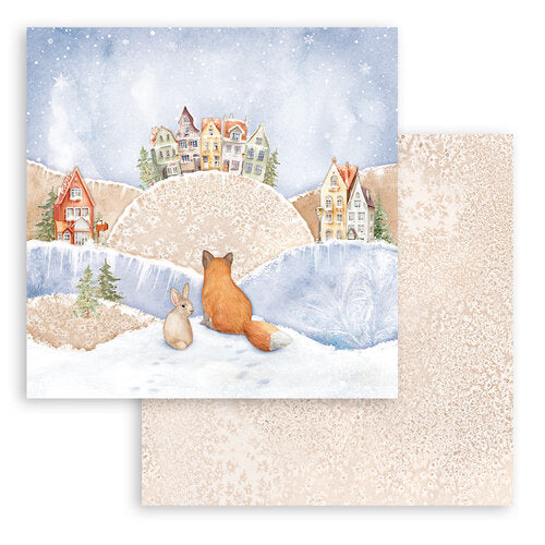 Stamperia- Romantic Collection- Winter Valley 12x12