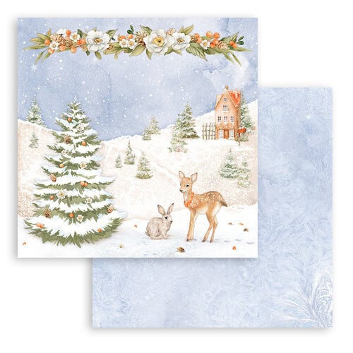 Stamperia- Romantic Collection- Winter Valley 12x12