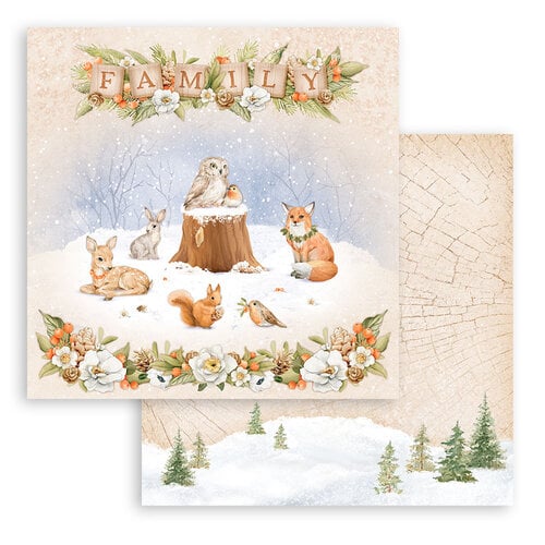 Stamperia- Romantic Collection- Winter Valley 12x12