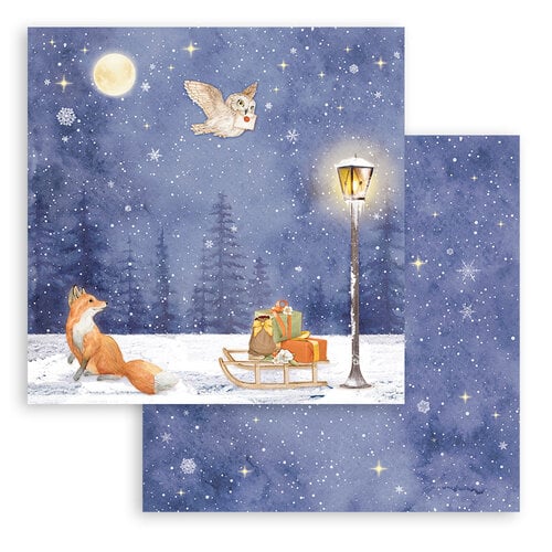 Stamperia- Romantic Collection- Winter Valley 12x12