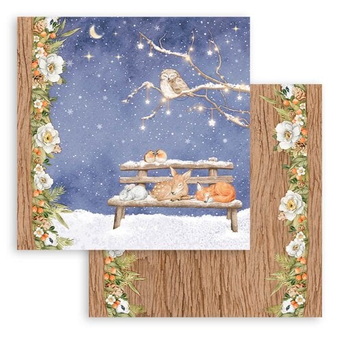 Stamperia- Romantic Collection- Winter Valley 12x12