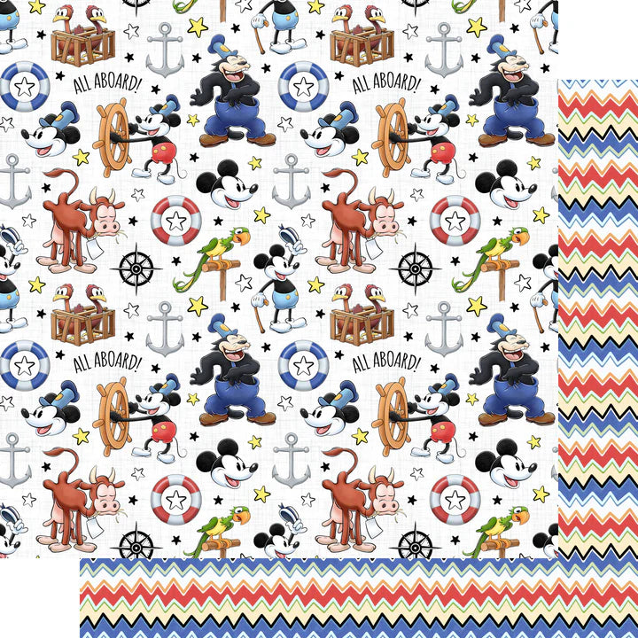 SSC - Willie & Friends 12x12 Double-Sided Paper