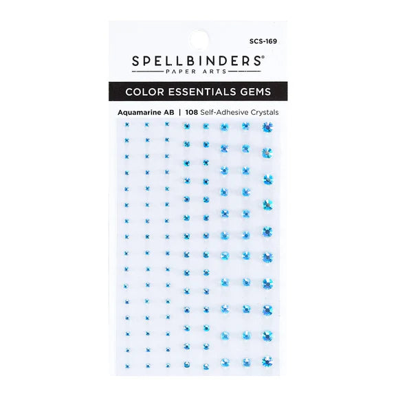 Spellbinders - Color Essential Gems - Aquamarine