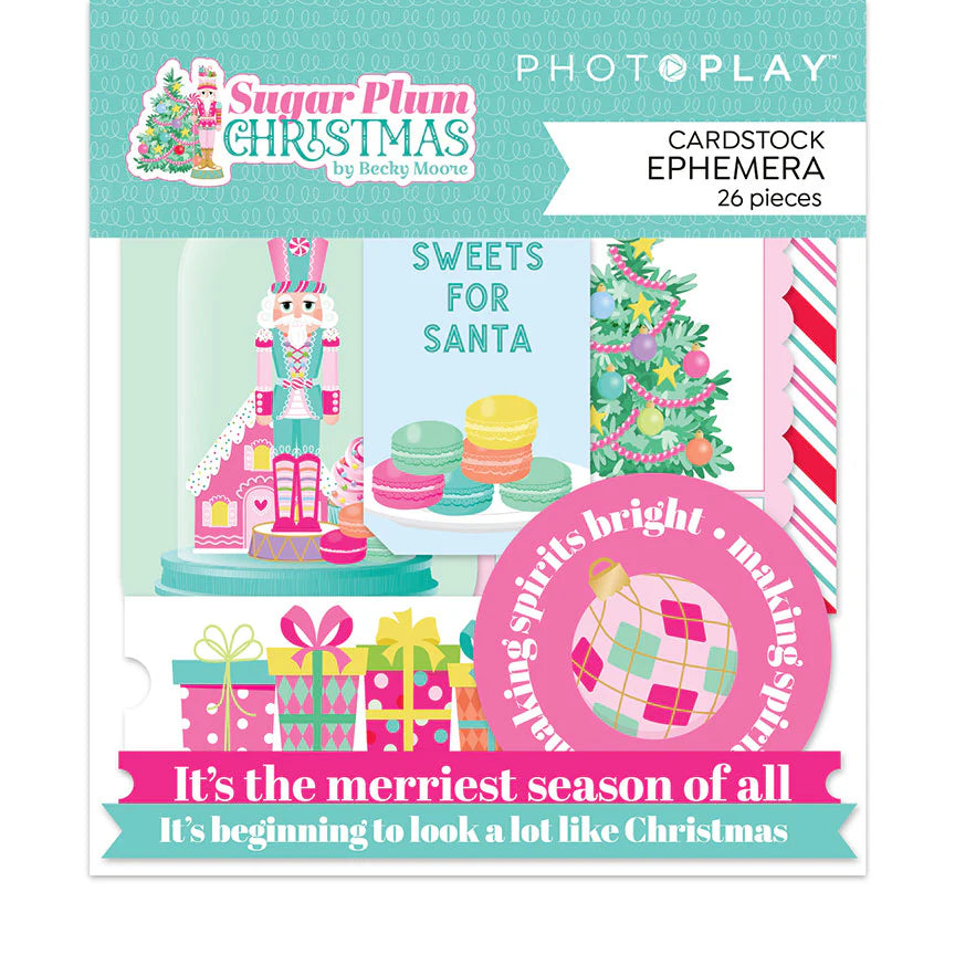 Photoplay - Sugar Plum Christmas - Ephemera Pack