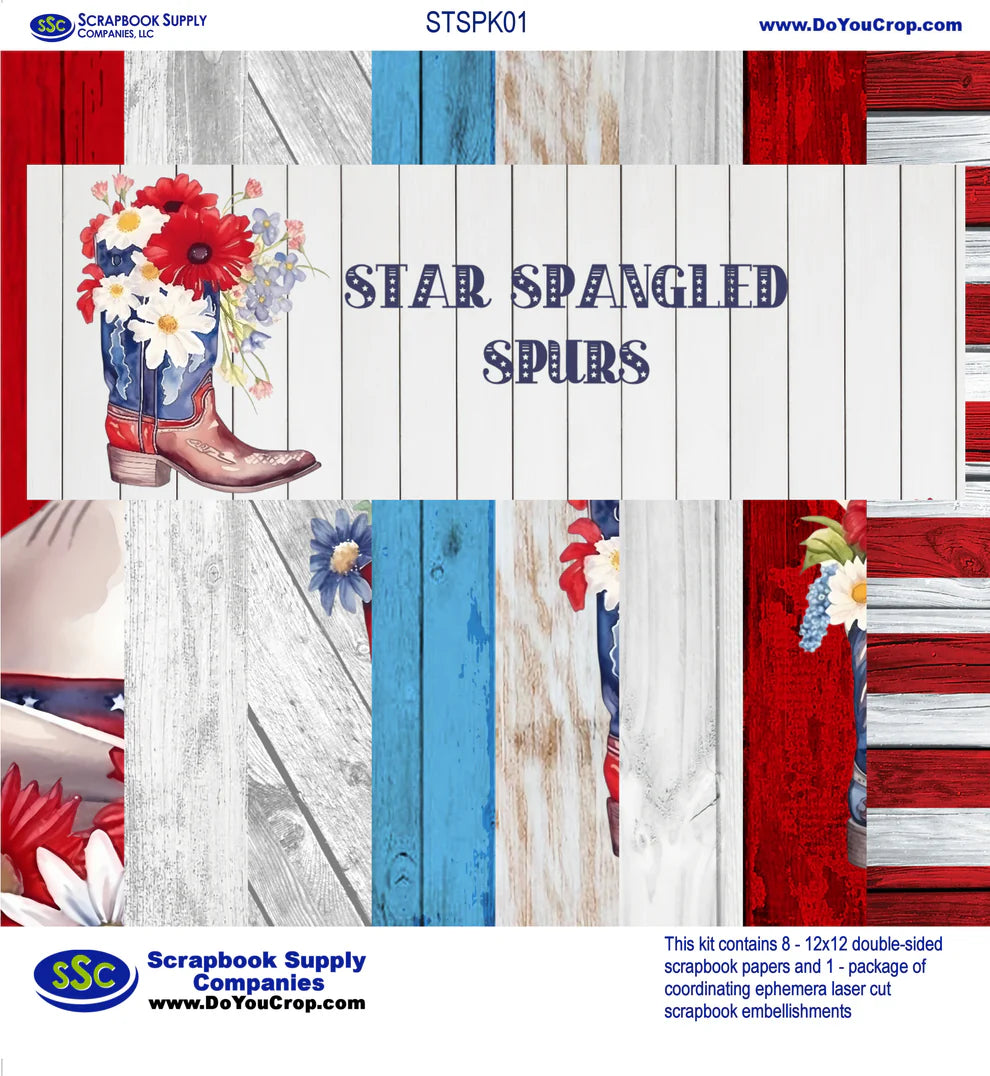 SSC - Star Spangled Spurs Collection Kit
