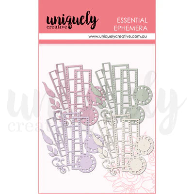 Uniquely Creative - Acetate Layering Ephemera