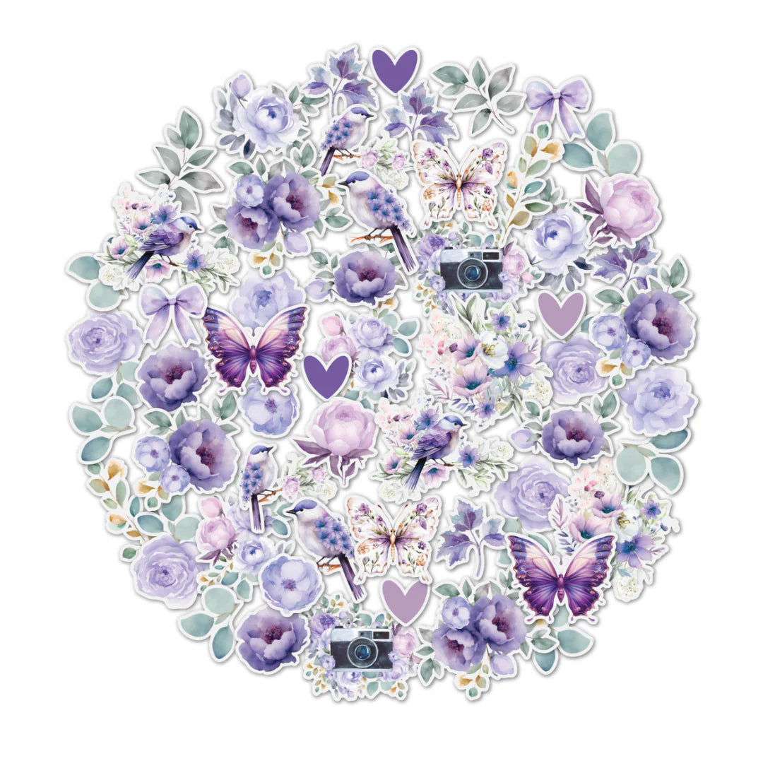 Uniquely Creative - Ultraviolet Delight Velum Creative Cuts