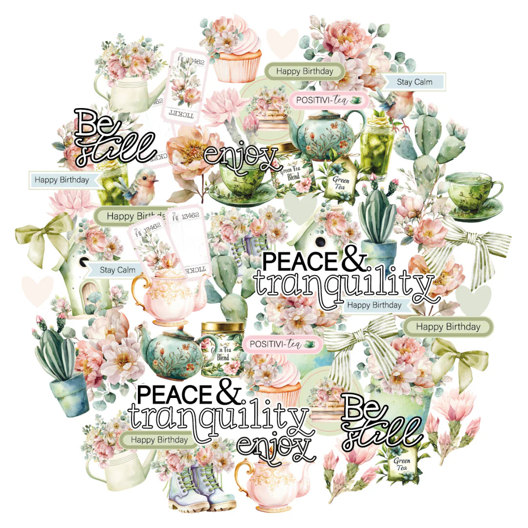 Uniquely Creative - Tea & Tranquility Creative Cuts