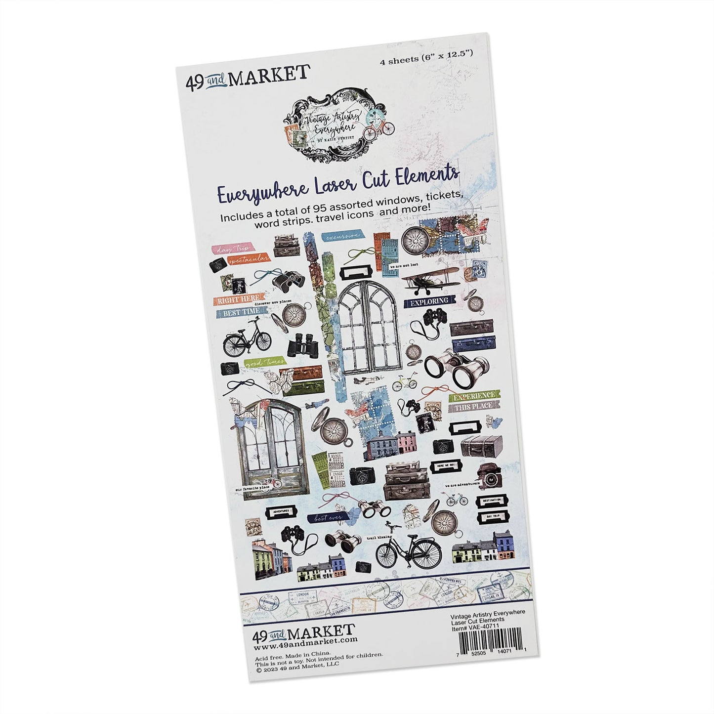 49 & Market- Vintage Artistry- Everywhere Laser Cut Elements