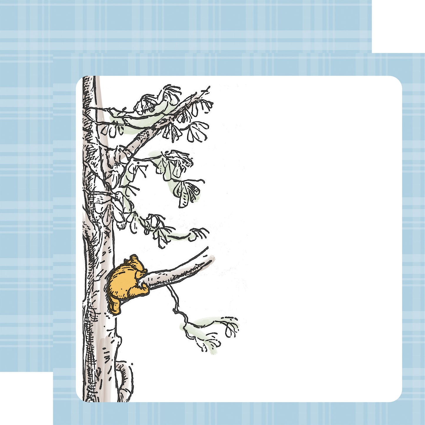 Echo Park - Winnie The Pooh Page Frame - In The Tree Page Frame