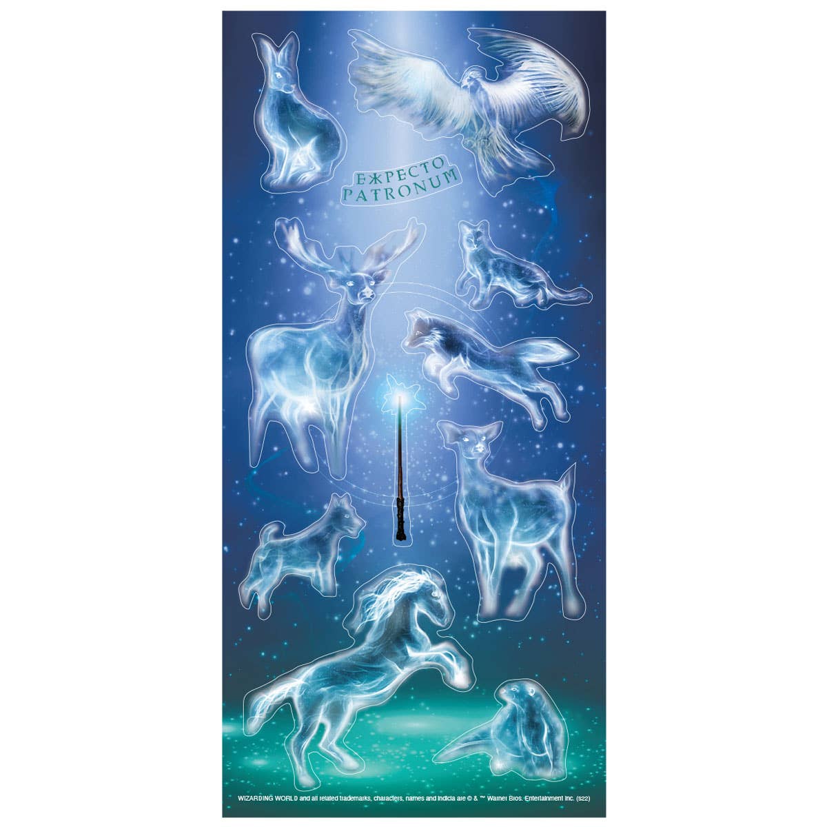Paper House Productions - Patronus Stickers - Glow In The Dark