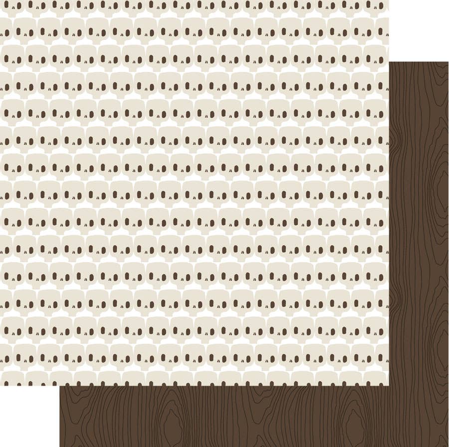 Happy Halloween - Skull Crazy Paper
