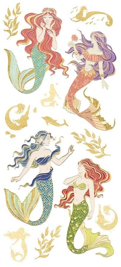 Paper House Productions - Mystical Mermaids Faux Enamel Sticker