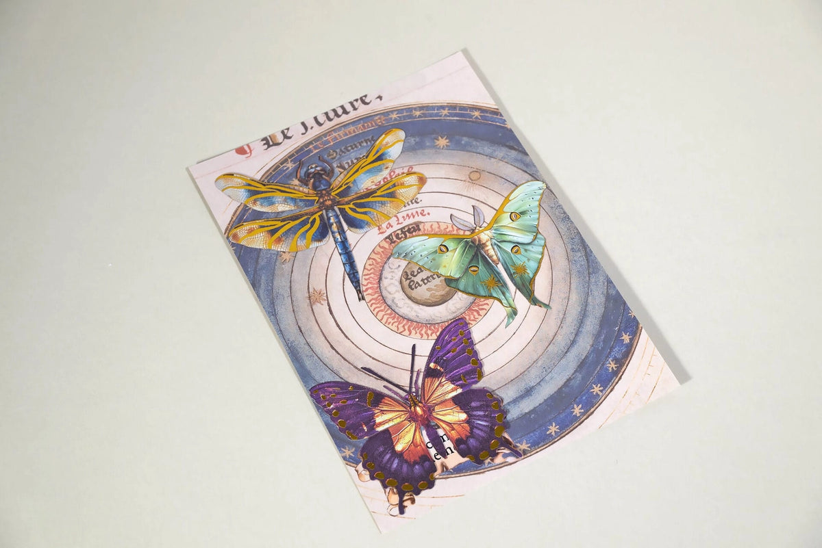 CoraCrea Crafts - Mysteries of The Night Specimen Ephemera - Set 1