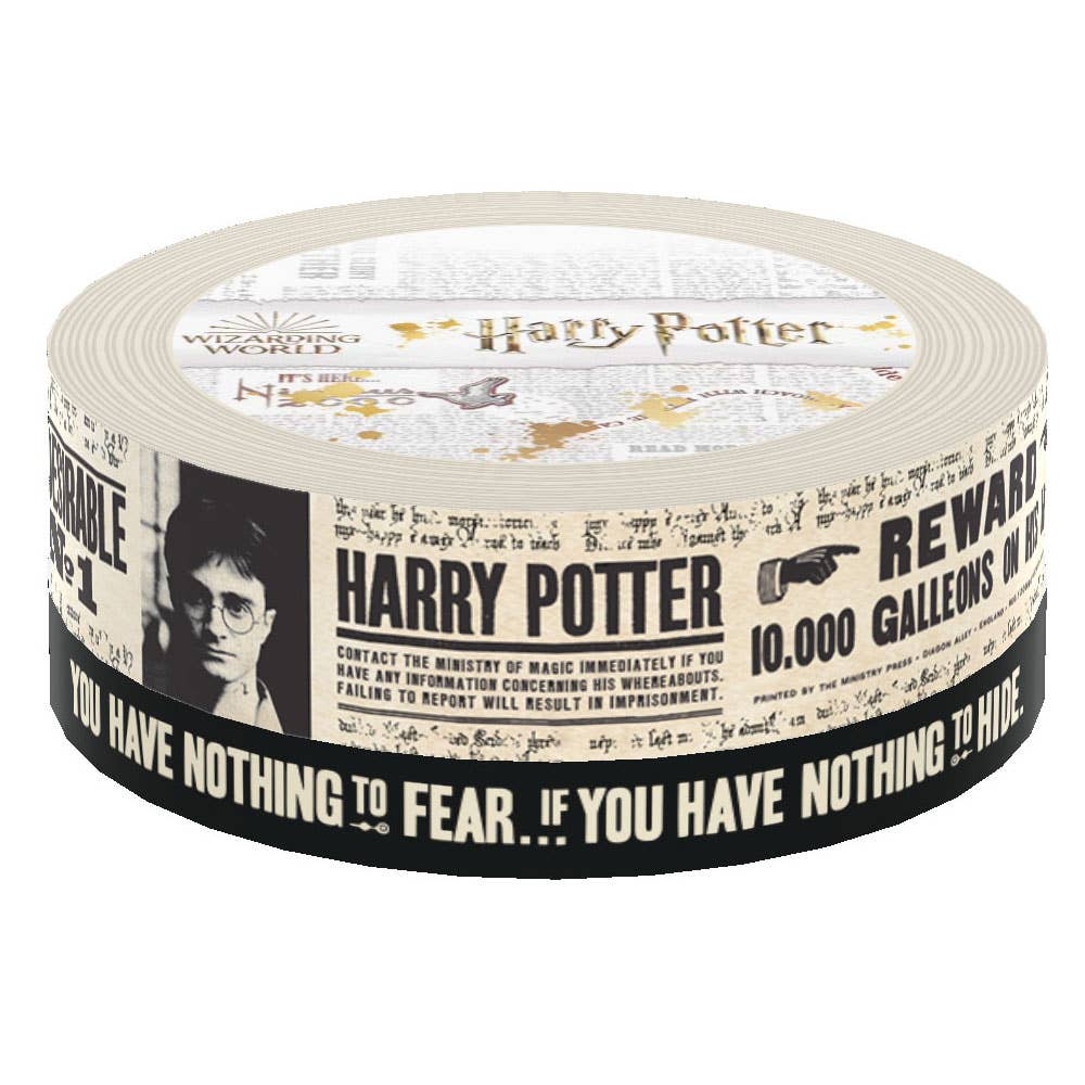 Paper House - Harry Potter - Newsprint Washi Tape Set