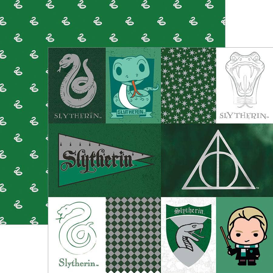 Paper House Productions -Slytherin Tags