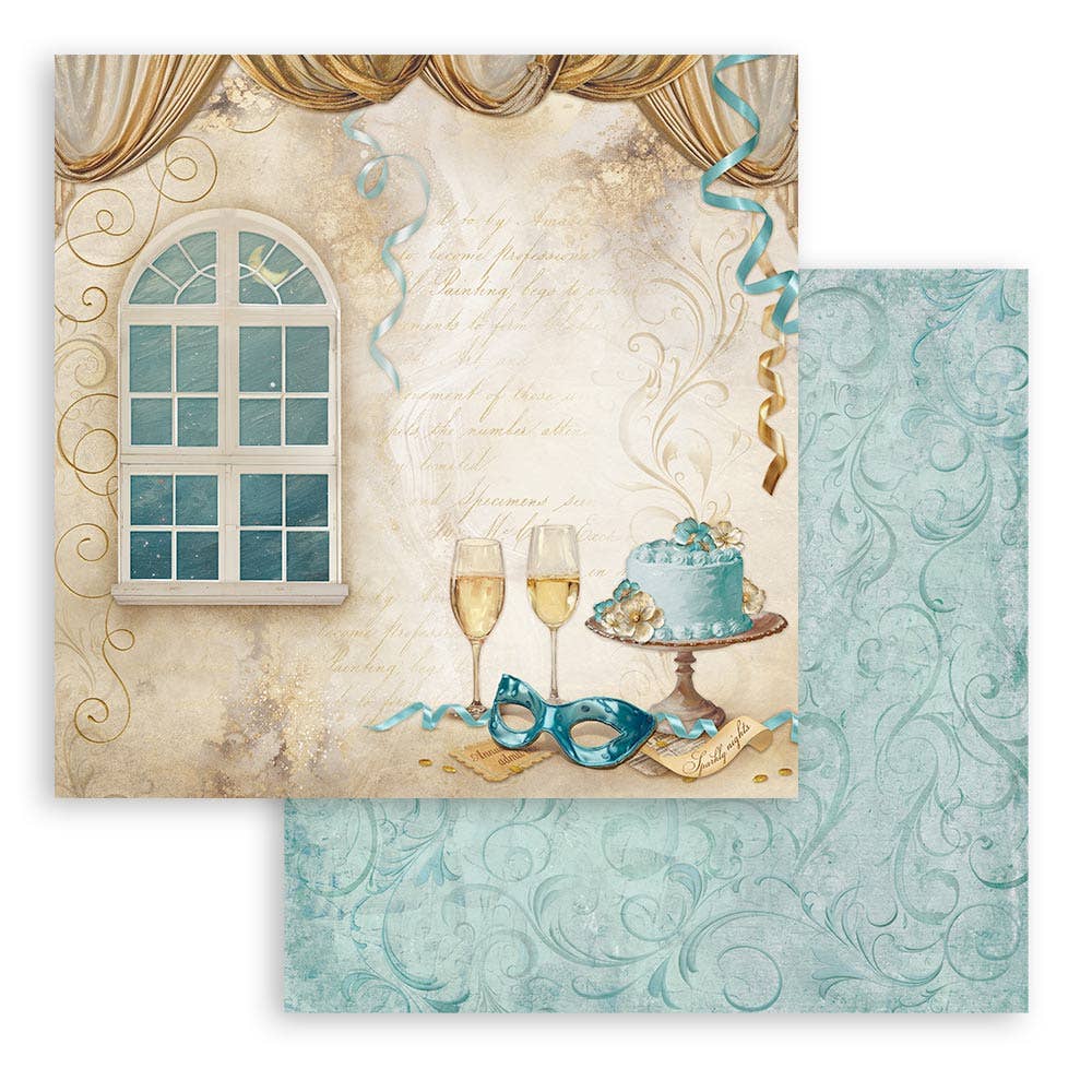 Stamperia - Masquerade Scrapbooking Pad