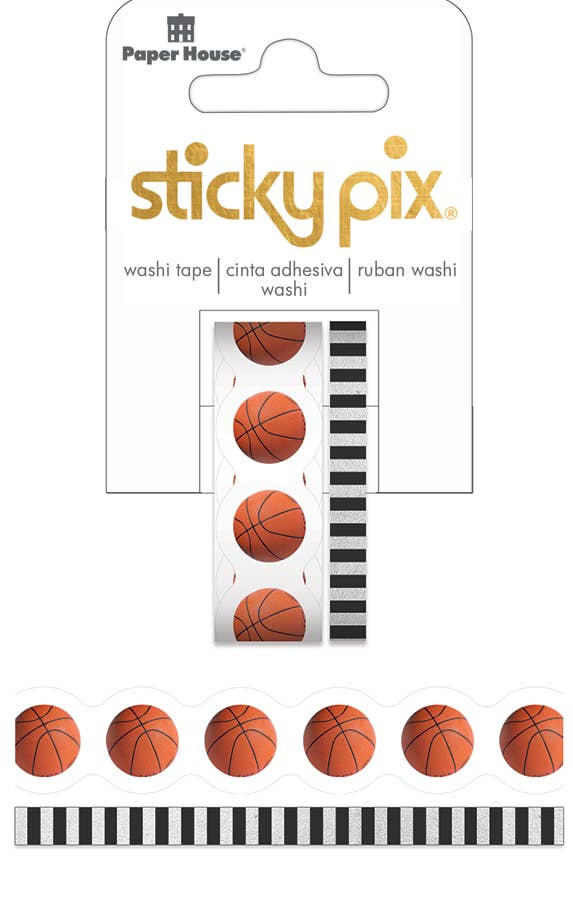Paper House Productions - Basketball Washi Tape