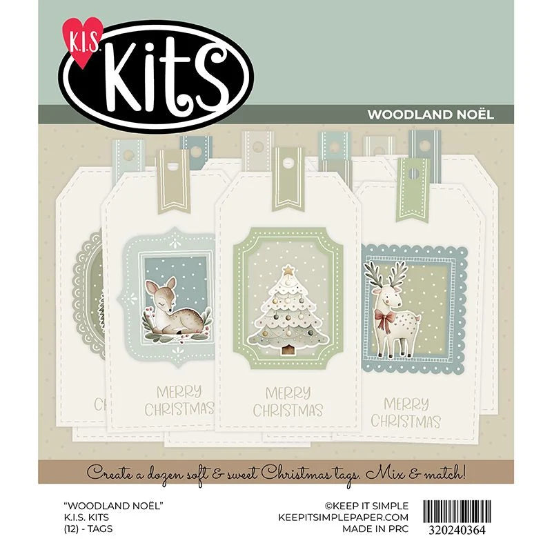 Keep It Simple - Woodland Noel Tag Kit