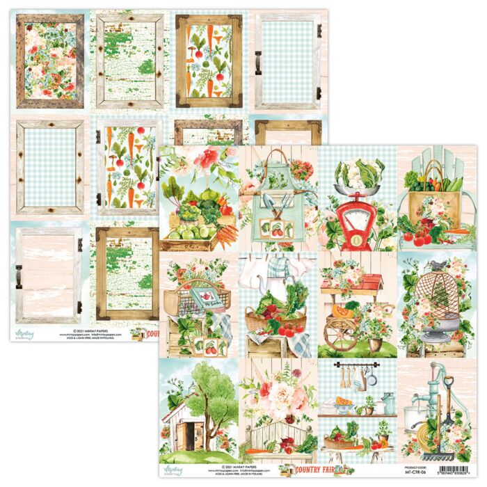 Mintay Papers - Country Fair #6 12x12 Paper