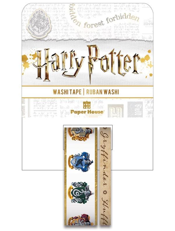 Paper House - Harry Potter - House Crest Washi Tape Set