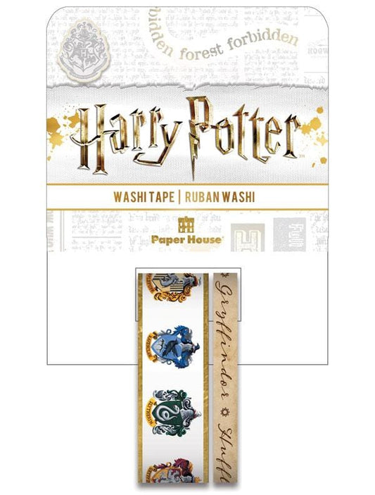 Paper House - Harry Potter - House Crest Washi Tape Set