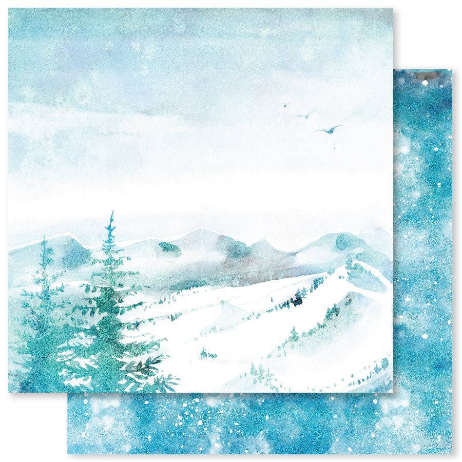 Paper Rose Studio - Winter Backgrounds Paper B