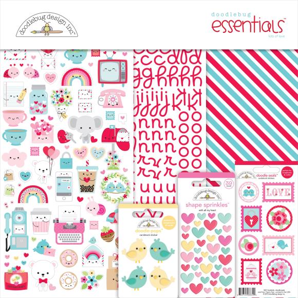 Doodlebug Design- Lots of Love Essentials