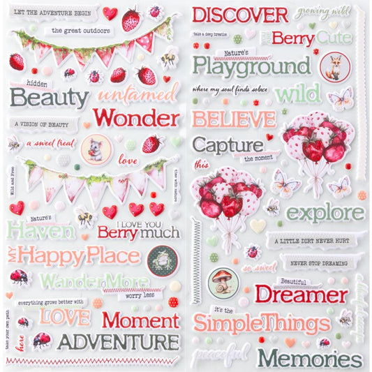 49 & Market - Natures Haven - Puffy Stickers