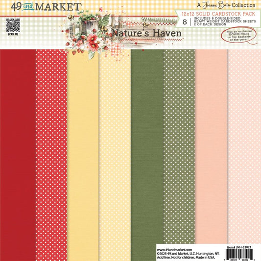 49 & Market - Natures Haven - 12x12 Solids Collection