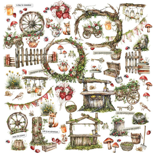 49 & Market - Natures Haven - Laser Cut Elements