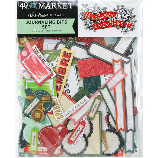 49 & Market - Mistletoe & Memories - Journaling Die Cuts