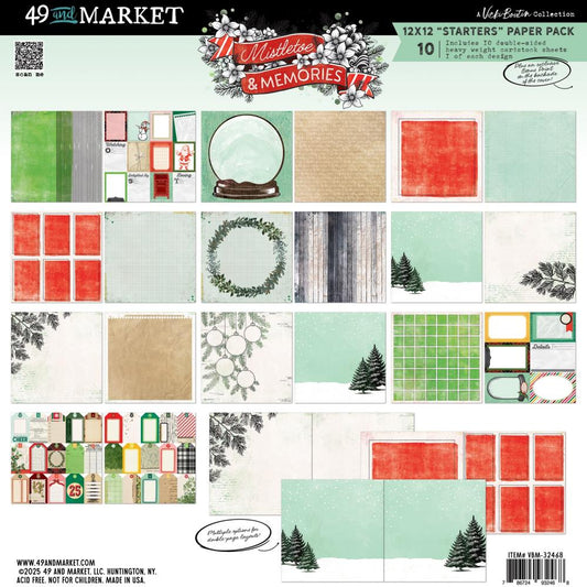 49 & Market - Mistletoe & Memories - Starters Collection Pack 12x12