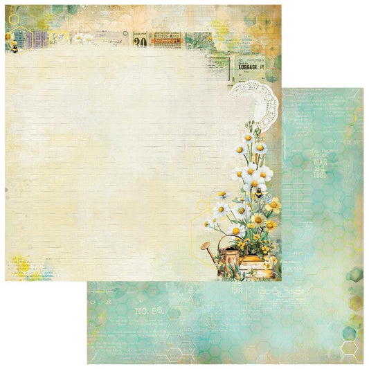 49 & Market - Botanical Buzz- Lush 12x12 Paper