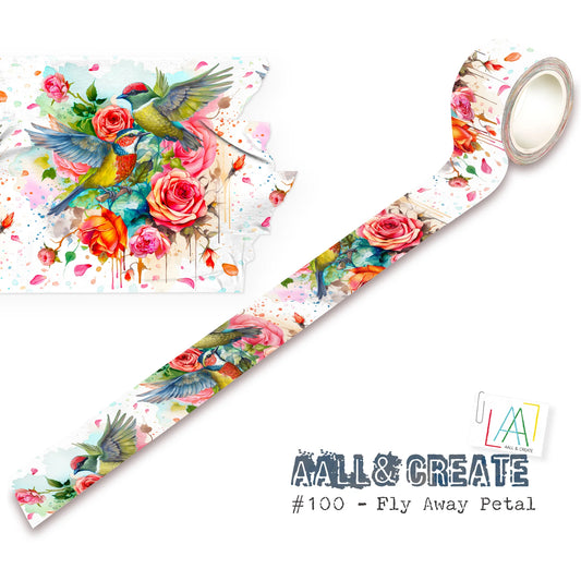 AALL & Create - Fly Away Petal #100 - Washi Tape