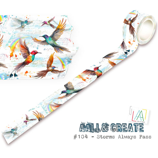 AALL & Create- #104 Storms Always Pass Washi Tape