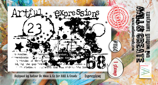 AALL & Create- A8. Clear Stamp-Expression