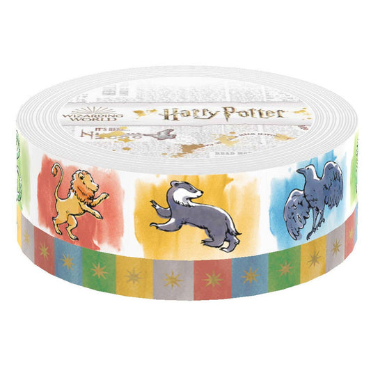 Paper House - Harry Potter - Watercolor Houses Washi Tape Set