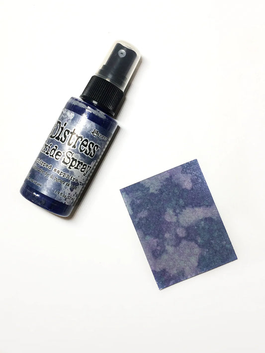 Distress Oxide Spray- Chipped Sapphire