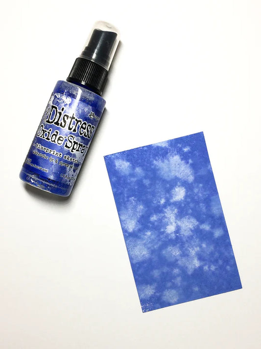 Distress Oxide Spray- Blueprint Sketch