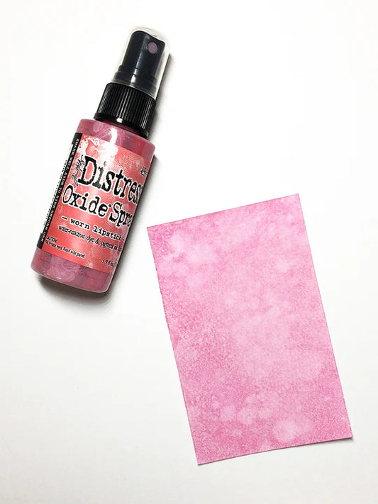 WORN LIPSTICK-DISTRESS OXIDE SPRAY