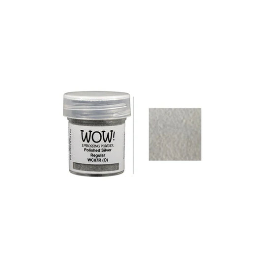 WOW! Embossing Powder- Polished Silver