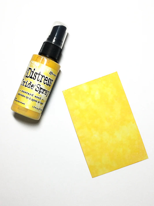 Distress Oxide Spray- Mustard Seed