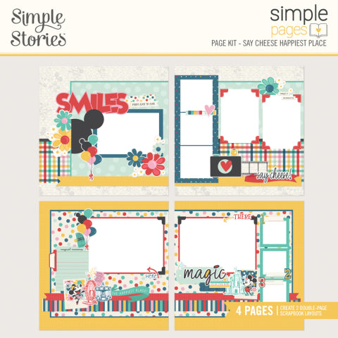 Simple Stories - Happiest Place - Simple Page Kit