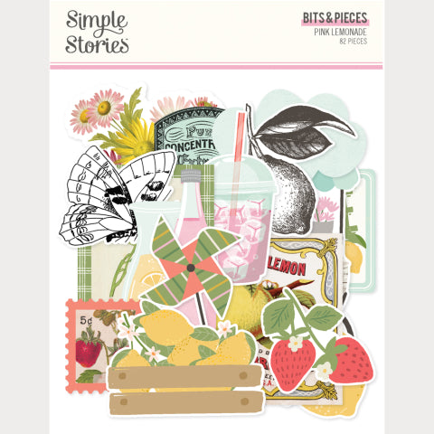 Simple Stories - Pink Lemonade Bits and Pieces