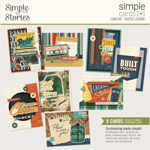 Simple Stories - Rustic Legend - Simple Card Kit
