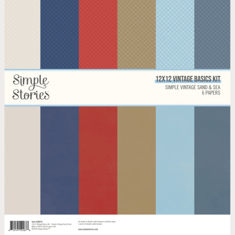 Simple Stories - Sand & Sea Vintage Basic Kit
