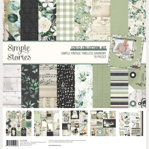 Simple Stories - Simple Vintage Timeless Harmony 12x12 Collection Kit